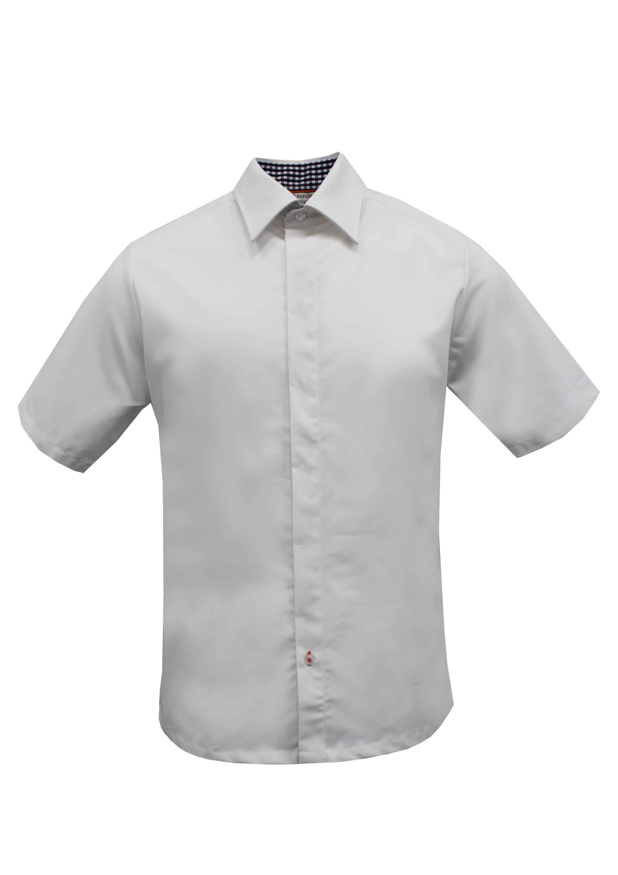 Rototuna Senior SS Shirt White/Navy | Rototuna High Schools