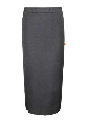 Rototuna Senior Girls Mid-Calf Skirt Charcoal